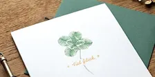 Botanisches Malen – Clover
