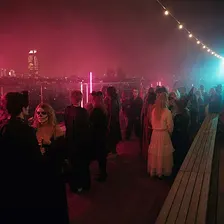 Halloween on the Roof - 2 Floors & Skyline