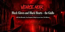 Black Gloves and Black Hearts – the Giallo