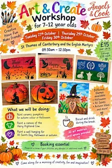 Autumn Arts & Crafts for half term for ages 7- 12 year olds