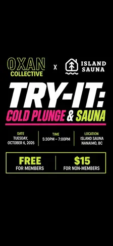 Try-it: Sauna/Cold Plunge w/ Island Sauna