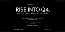 RISE INTO Q4 | Rooftop Sound Meditation & Intention Setting Workshop