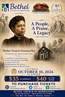A People, A Praise, A Legacy  The Stage Play