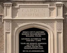 Jersey City's Historic Marion Neighborhood Walking Tours at 11am and 2pm