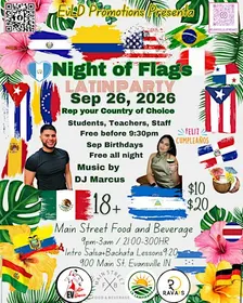 Flag Night Latin Party