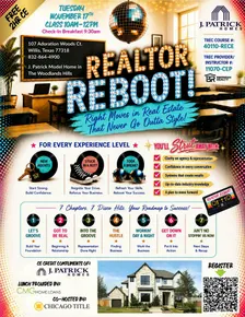 REALTOR REBOOT; Right Moves In Real Estate Never Go Outta Style!