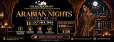 Arabian Nights Jersey Bling - A Ladies Only Soiree @ Bernardsville, NJ