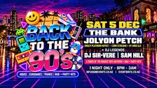 Back To The 90's - Hamilton (Launch Party)