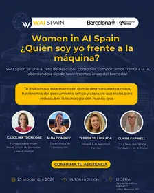 Women in AI Spain, Barcelona: ¿quién soy yo frente a la máquina?