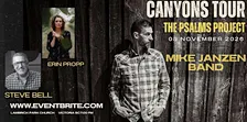 THE PSALMS PROJECT with MIKE JANZEN and Special Guest STEVE BELL