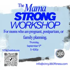 The Mama Strong Workshop
