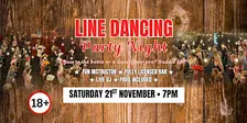 Line Dancing Party Night!