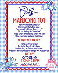 Mahjong 101 - Old Town Bluffton, Collins Group Realty