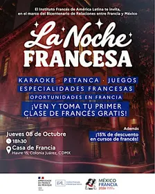 Noche Francesa - Puertas abiertas IFAL