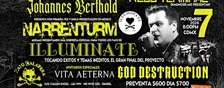 JOHANNES BERTHOLD Presenta NARRENTURM y ILLUMINATE EN CDMX NOV 7 2026