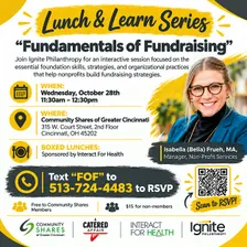 Lunch & Learn Series Fundamentals of Fundraising