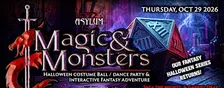 Asylum 13 | Magic & Monsters | High Fantasy Halloween Ball at Bar XIII