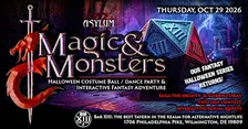 Asylum 13 | Magic & Monsters | High Fantasy Halloween Ball at Bar XIII