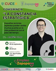 Evento inaugural y "Conferencia la constancia estrategica"