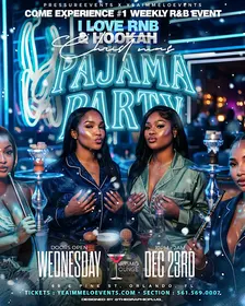 I LOVE R&B & HOOKAH: CHRISTMAS PAJAMA PARTY