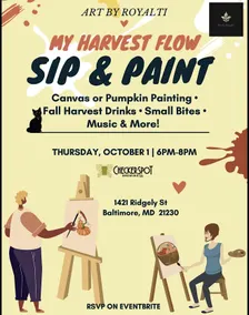 My Harvest Flow Sip and Paint