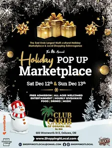 The 8th Annual Durham Region Holiday Pop-Up Marketplace