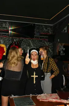 Halloween Haunts: Lisbon Pub Crawl Experience