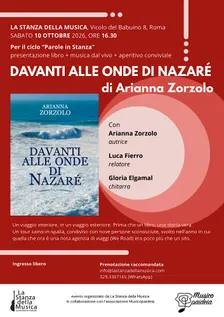 Presentazione libro "Davanti alle onde di Nazarè" di Arianna Zorzolo