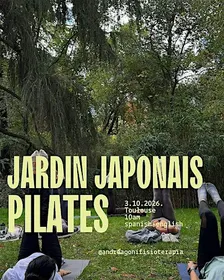 Pilates on the Jardin Japonais  | Outdoor Pilates in Toulouse