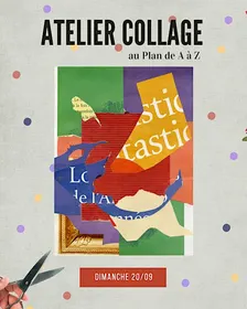 Atelier Collage - Découpe, assemble et crée ton collage abstrait