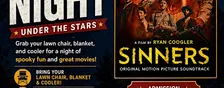 "SINNERS" Outdoor Halloween Movie Night