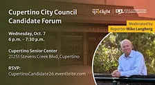 Cupertino City Council Candidate Forum