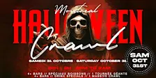 Montréal Halloween Bar Crawl — Halloween Saturday on Sat, Oct 31st