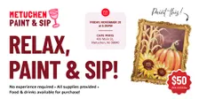 November Paint & Sip at Cafe Paris