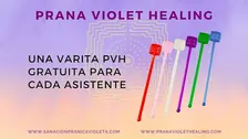 Curso GRATUITO en BARCELONA de Prana Violet Healing -17 Octubre 2026