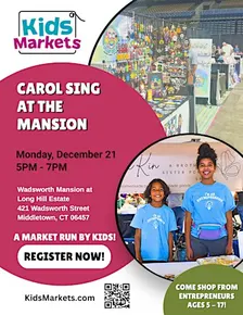 Kids Markets at Carol Sing At The Mansion