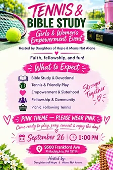 Tennis & Bible Study