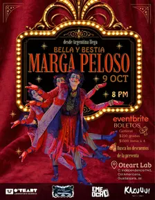 Marga Peloso, bella y bestia