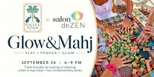 Glow & Mahj: Peacock & Palm × Salon deZen
