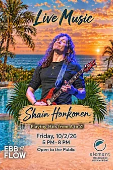 SHAIN HONKONEN LIVE AT EBB & FLOW!
