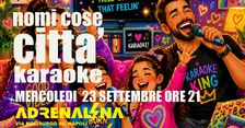 Mix al Karaoke e al gioco ''Nomi, Cose e Città
