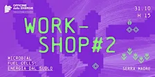 WORKSHOP #2 - Microbial fuel cells: energia dal suolo