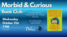 Morbid & Curious Book Club -Somebody Is Walking on Your Grave