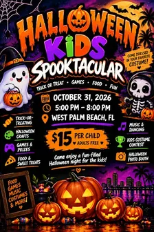 Kids Halloween Costume Party