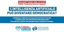 L'intelligenza artificiale può diventare democratica?