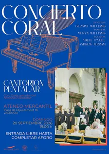 Concierto Coral Gratuito | CANTORION PENTALAR | Valencia