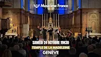 Concert à Genève : Ravel, Debussy, Mozart, Vivaldi, Bach, Piazzolla