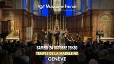 Concert à Genève : Ravel, Debussy, Mozart, Vivaldi, Bach, Piazzolla