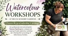 Watercolour art workshop (4 weeks: 1, 8, 15, 22 October)