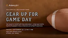 Gear up for Game Day with FREE Embroidery at Ashley - Athens, GA